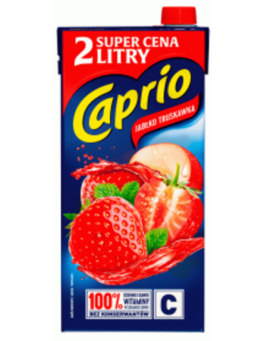 Caprio Apple Strawberry 2L