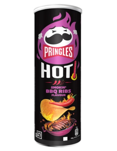 Pringles Hot Smokin' BBQ Ribs 160g