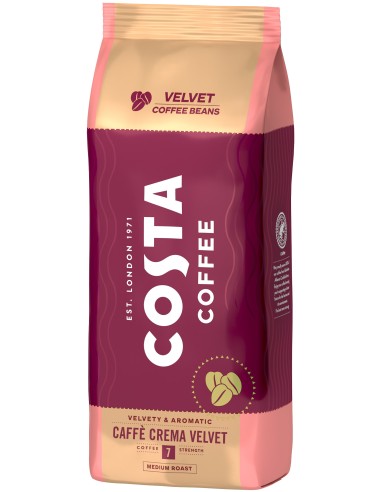 Costa Coffee Crema Blend Velvet Beans 1kg