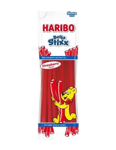 Haribo Balla Stixx Erdbeere -Veggie 200g