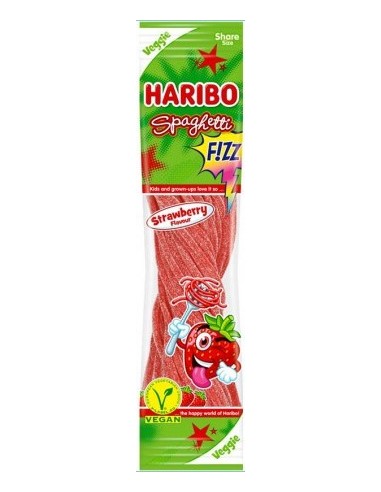 Haribo Spaghetti Strawberry Fizz - Veggie 200g