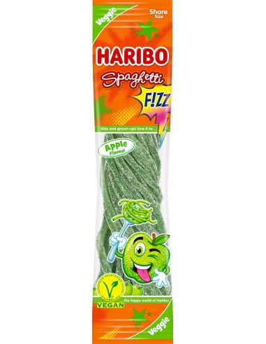 Haribo Spaghetti Apple Fizz - Veggie 200g