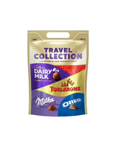 Cadbury Dairy Milk Travel Collection Mix Bag 495g