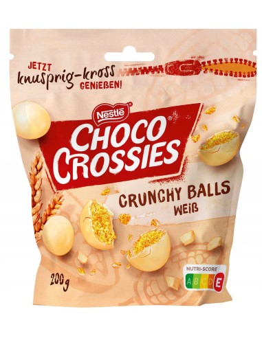 Choco Crossies Crunchy Balls Weiß 200g