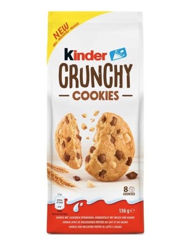 Kinder Crunchy Cookies 136g