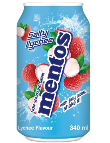 Mentos Drink Salty Lychee 340ml