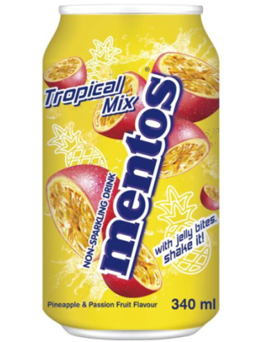 Mentos Drink Tropical Mix 340ml