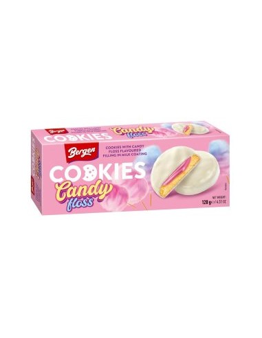 Bergen Cookies Candy Floss 128g