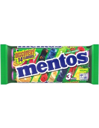 Mentos Discovery 3Pk 114g