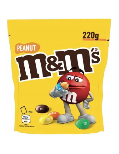 M&M's Peanut Pouch 220g