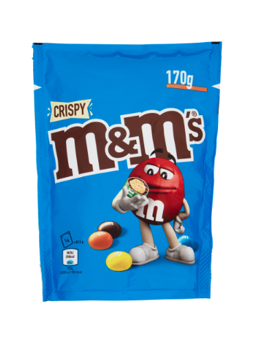 M&M's Pouch Crispy 170g