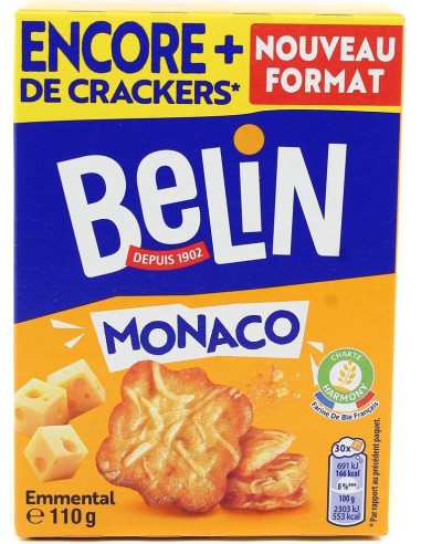 Belin Crackers Monaco Emmental 150g