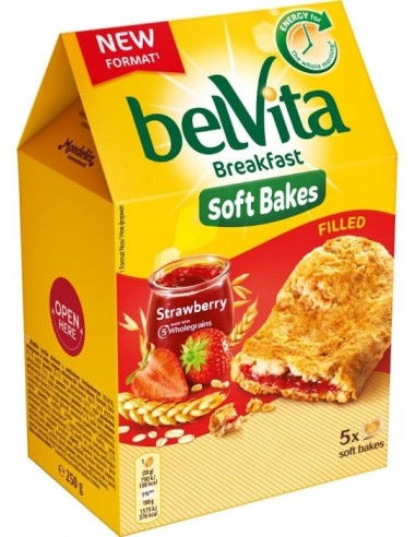 Belvita Soft Bakes Strawberry 250g