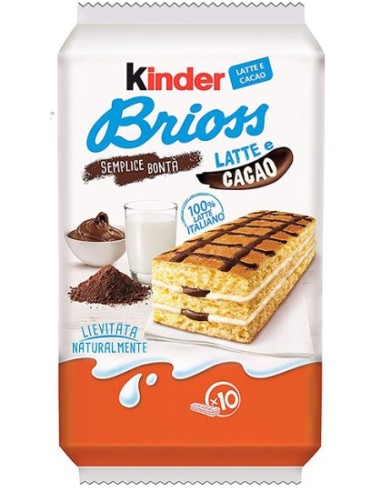 Kinder Brioss Latte&Cacao T10 280g