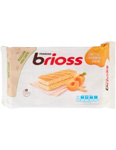 Ferrero Brioss Albicocca 10Pk 280g