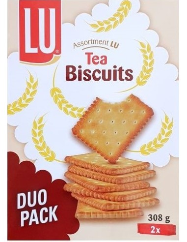 Lu Tea Biscuits 2Pk 124g