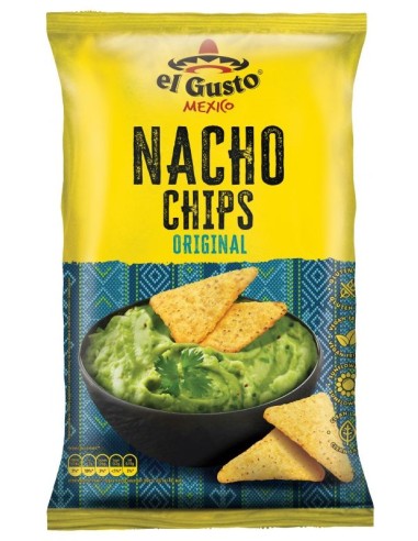 El Gusto Mexico Nacho Chips Original 180g