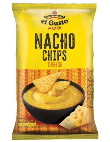 El Gusto Mexico Nacho Chips Cheese 180g