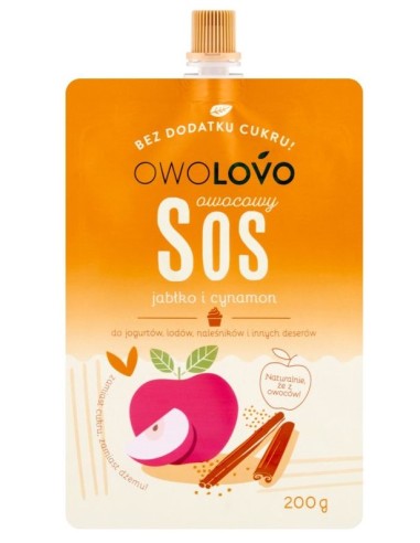 Owolovo Apple Cinnamon Sauce 200g