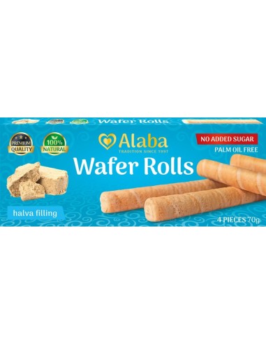 Alaba Wafer Rolls Halva Filling 70g