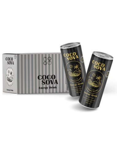 Cocosova Energy Drink  with Passion Fruit 320ml