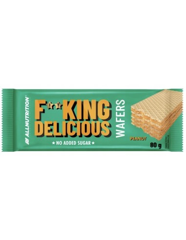 AllNutrition Fitking Wafers Peanut 80g