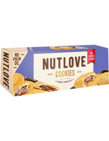 AllNutrition Nutlove Cookies Double Chocolate 130g