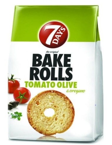 7 Days Bake Rolls Tomato Olive & Oregano 80g