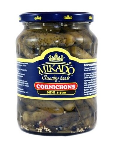 Mikado Pickled Cornichons 680g