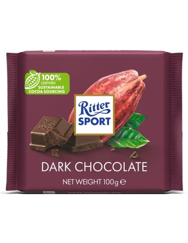 Ritter Sport Dark Chocolate 50% Cocoa 100g