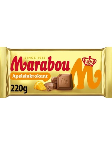 Marabou Orange Brittle 220g