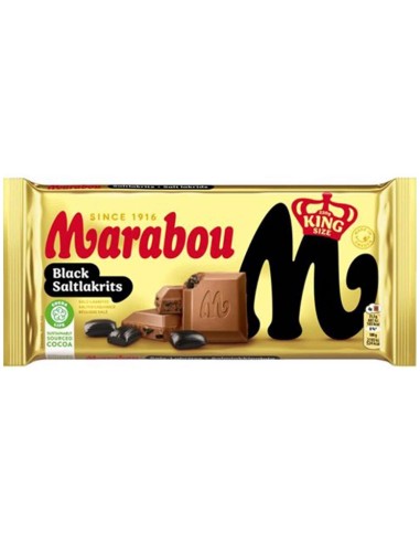 Marabou Black Salt Licorice 220g