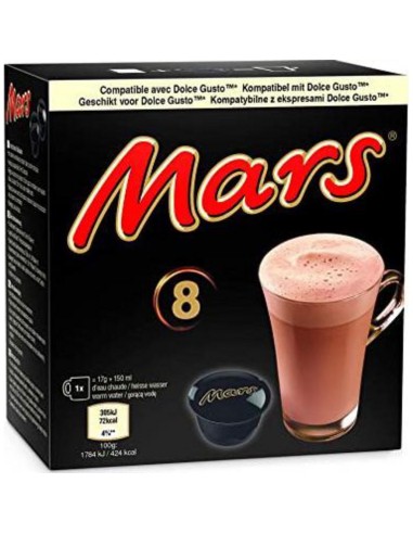 Mars Hot Chocolate Pods 8Pk 120g