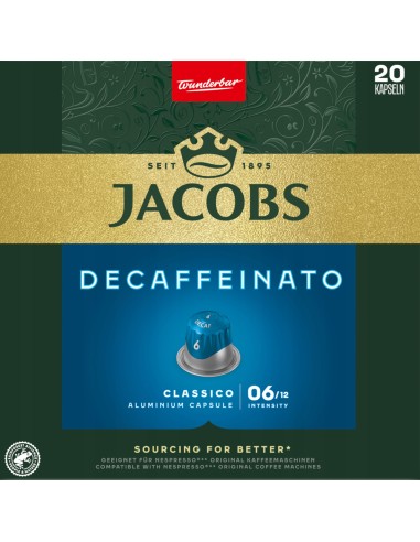 Jacobs Caps Lungo 6 Decaff 20pcs 104g