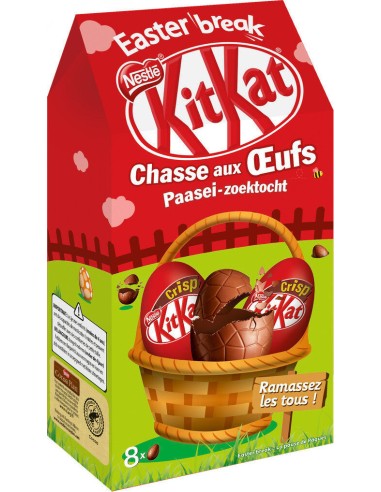 Kit Kat Easter Egg Hunt 8Pk 120g