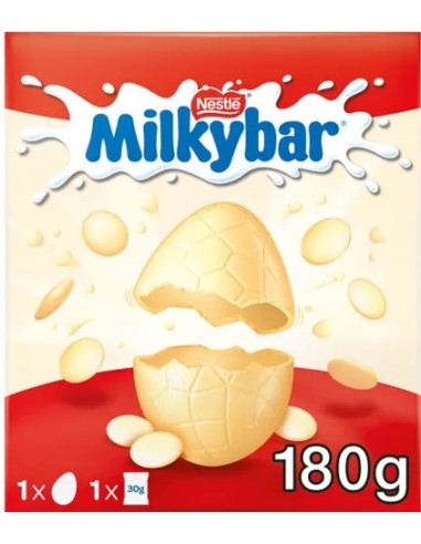 Milkybar White Chocolate Large Easter Egg 180g