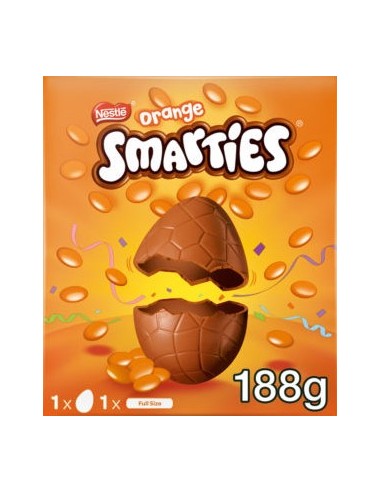 Smarties Orange Large Egg 188g