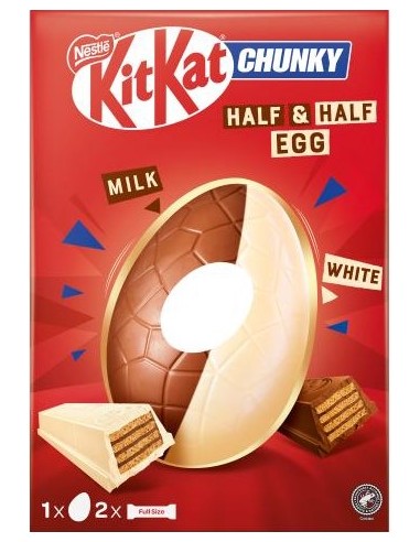 Kit Kat Chunky White & Milk Giant Egg 230g