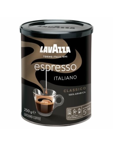 Lavazza Ground Coffee Espresso Metal Box 250g
