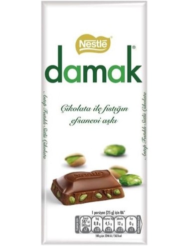 Nestlé Damak Chocolate Rectangle 70g