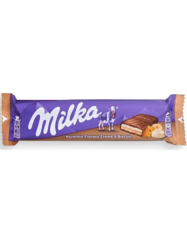 Milka Hazelnut Creme & Biscuit 46g