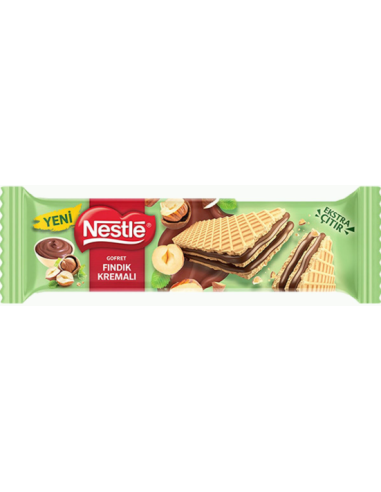 Nestlé Uncovered Hazelnut Wafer 21g