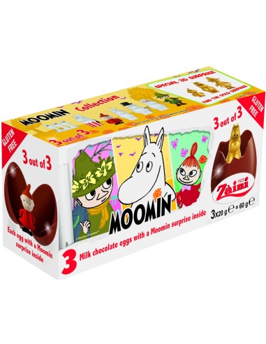 Zaini 3Pk Egg Moomin 60g