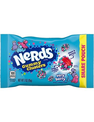 Nerds Gummy Clusters Very Berry Share Pack 85g