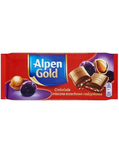 Alpen Gold Raisin Nut 90g