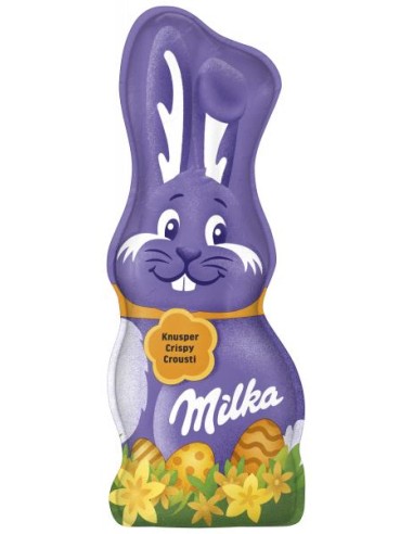 Milka "Schmunzelhase" Easter Bunny Knusper 45g