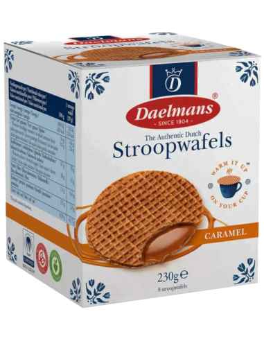 Daelmans Stroopwafels Caramel 230g