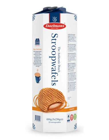 Daelmans Stroopwafels in Tube 690g