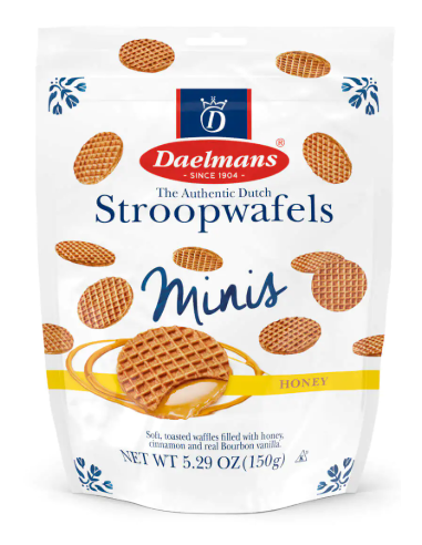 Daelmans Mini Honey Stroopwafels 200g