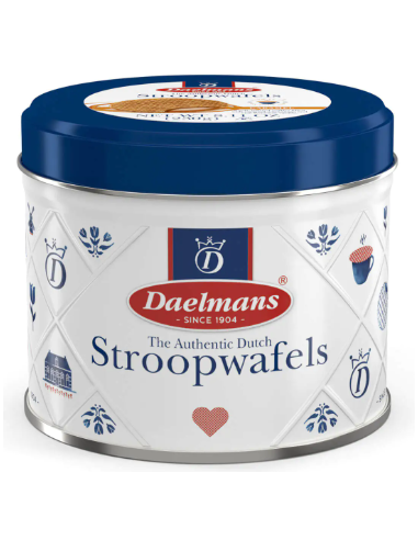 Daelmans Caramel Stroopwafels in Tin 230g